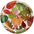 Thanksgiving Changing Seasons 6.75-inch Plates 20 Per Pack Supplies Tableware